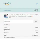 MorePro coupon verification screenshot