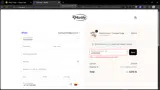 GLOWING25 coupon verification screenshot