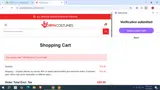 10CHECKOUT coupon verification screenshot