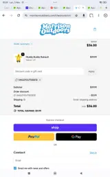 Haileyoutside10 coupon verification screenshot