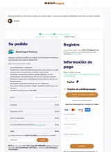 MosaLingua Academy coupon verification screenshot