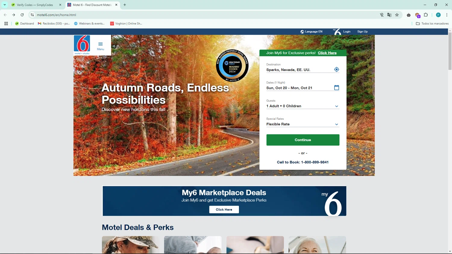 how to use Motel 6 coupons