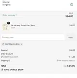 Motel Margarita coupon verification screenshot