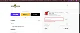 WEEKEND coupon verification screenshot