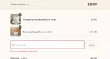 Wecome10 coupon verification screenshot