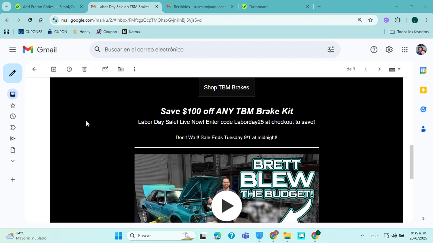 Motion Raceworks discount code screenshot showing code LABORDAY25 applied at Motion Raceworks checkout page. Uploaded by SimplyCodes community member jorgejavierherrera on Aug 28, 2025