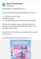 TRY25 coupon verification screenshot