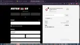 Motomillion coupon verification screenshot