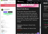 BEMINE coupon verification screenshot