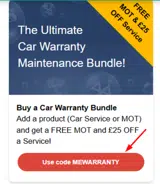mewarranty coupon verification screenshot