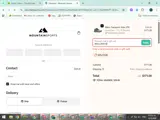 WELCOME10 coupon verification screenshot