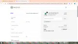 MOVA Globes coupon verification screenshot