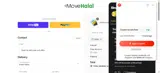 MoveHalal coupon verification screenshot