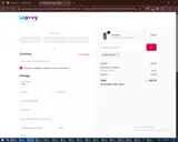 WELCOME21 coupon verification screenshot