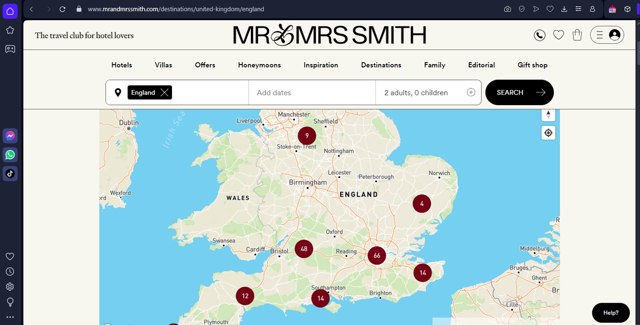 Mr and Mrs Smith checkout page showing Mr and Mrs Smith promo code box | Screenshot taken by SimplyCodes community member on Dec 26, 2024