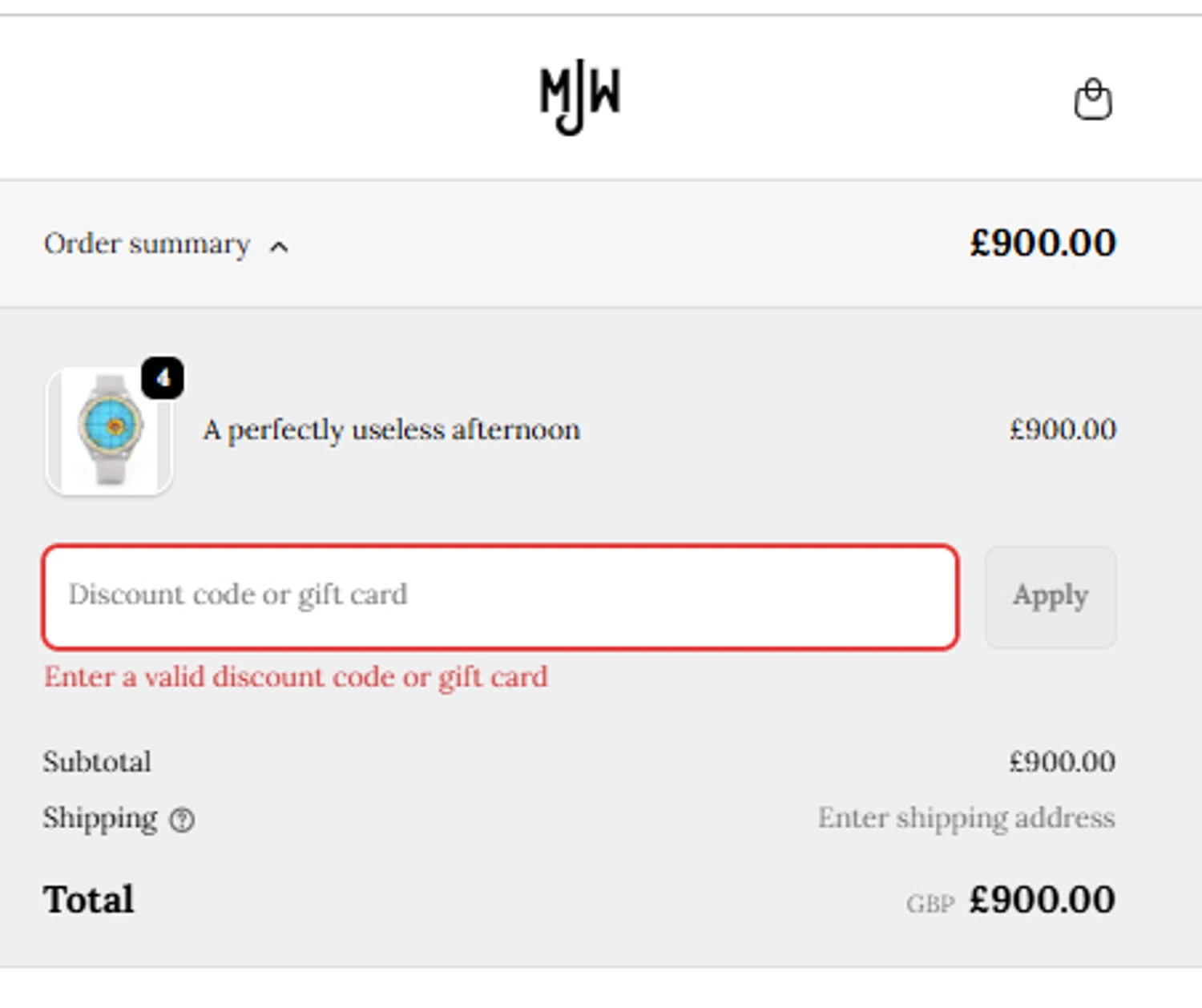 Mr Jones Watches discount code screenshot showing code BEAM applied at Mr Jones Watches checkout page. Uploaded by SimplyCodes community member EugeniaRoMa on Feb 21, 2026