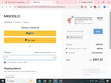MRLDoll coupon verification screenshot