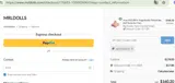 MRLDoll coupon verification screenshot