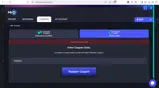 Mr.O Casino coupon verification screenshot