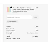 Mr. Pen coupon verification screenshot