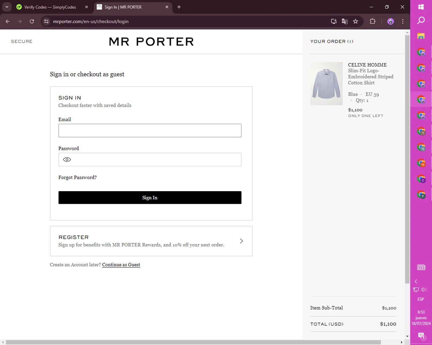 MR PORTER Promo Codes 10 off Discount Codes in August 2024 SimplyCodes