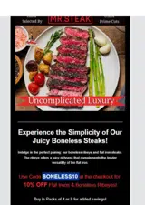 BONELESS10 coupon verification screenshot