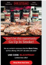 BLACKFRIDAY coupon verification screenshot