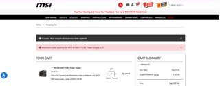 MSI Promo Codes (4 Verified) - 10% Off Sitewide Jun 2025