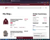 Mississippi State Bulldogs coupon verification screenshot