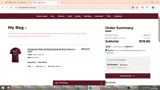 Mississippi State Bulldogs coupon verification screenshot