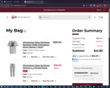 Mississippi State Bulldogs coupon verification screenshot