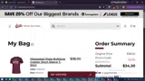 Mississippi State Bulldogs coupon verification screenshot