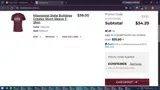 Mississippi State Bulldogs coupon verification screenshot