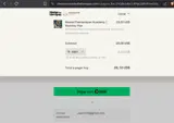 AMY coupon verification screenshot