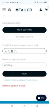 MTBF25 coupon verification screenshot