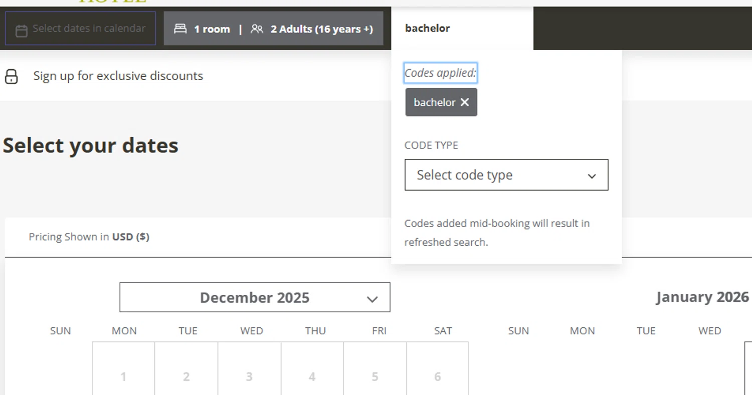 Mt. Bachelor promo code screenshot showing code bachelor applied at Mt. Bachelor checkout page. Uploaded by SimplyCodes community member Dejadepicharme on Dec 28, 2025