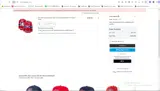 Montreal Canadiens Shop coupon verification screenshot