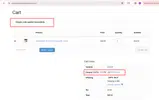FLP15 coupon verification screenshot