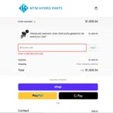 MTM Hydro coupon verification screenshot