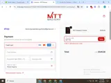 MTT15 coupon verification screenshot