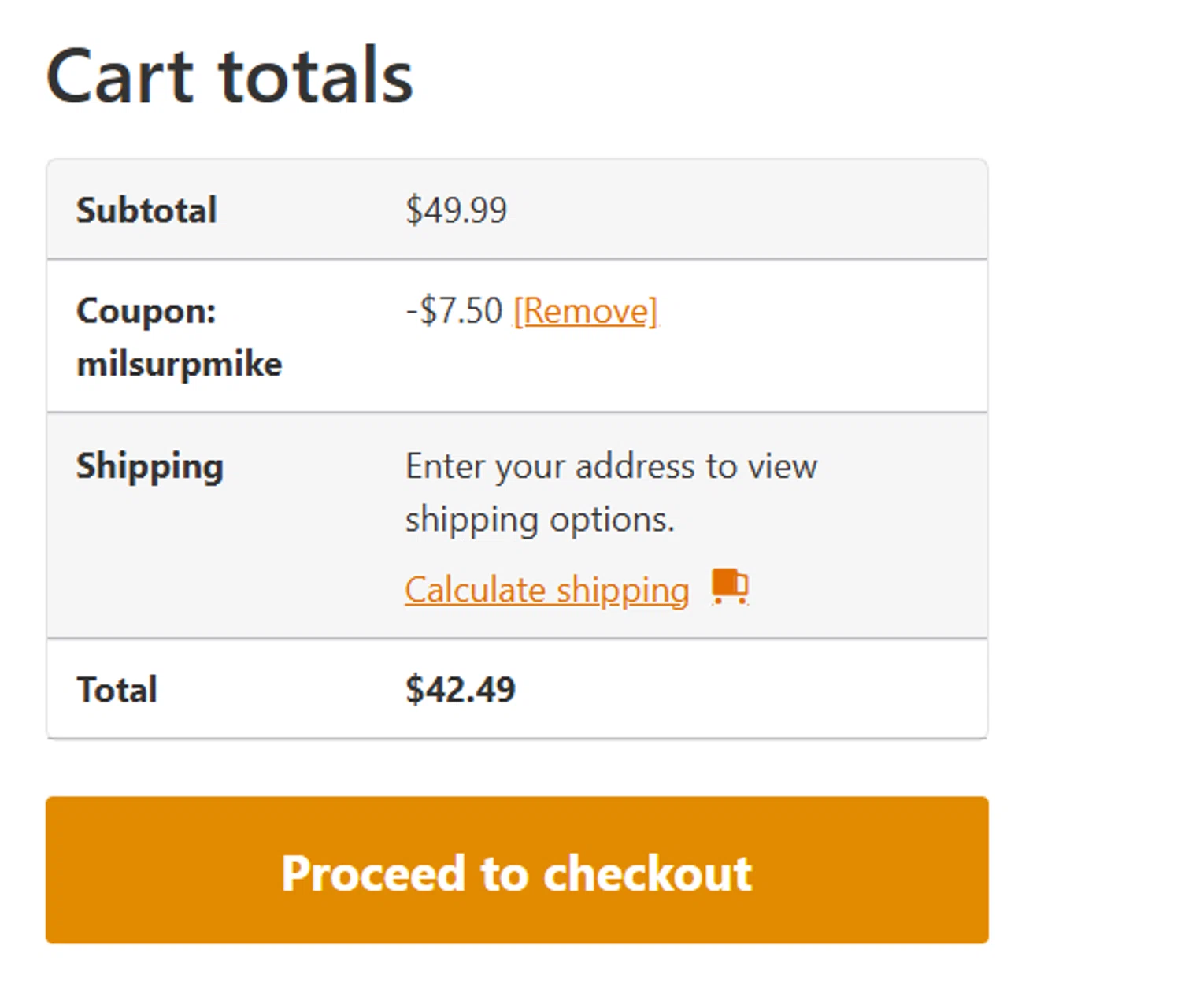 Muddy River Tactical promo code screenshot showing code MILSURPMIKE applied at Muddy River Tactical checkout page. Uploaded by SimplyCodes community member steve_jeff on Jun 29, 2025