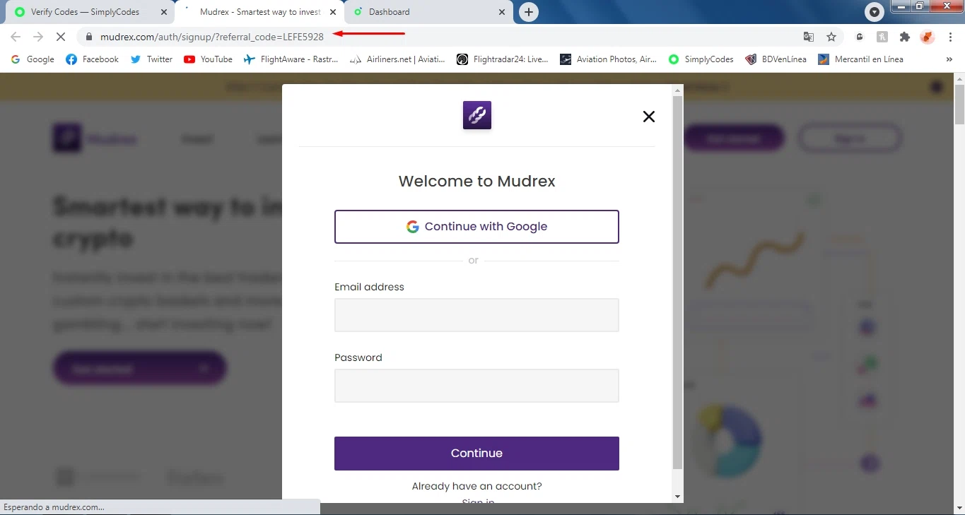 Mudrex checkout page showing Mudrex promo code box | Screenshot taken by SimplyCodes community member on Sep 22, 2021