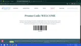 weIcome coupon verification screenshot