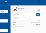 ACTION coupon verification screenshot