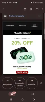 MunchMakers coupon verification screenshot