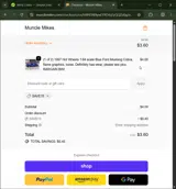 Save15 coupon verification screenshot