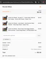 YEFFRY coupon verification screenshot