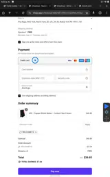 WELCOME15 coupon verification screenshot
