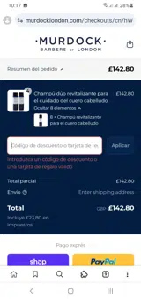 SBH15 coupon verification screenshot