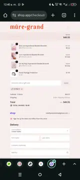 Extra15 coupon verification screenshot